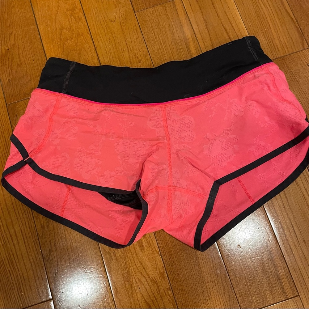 Lululemon hot pink shorts. Size 4